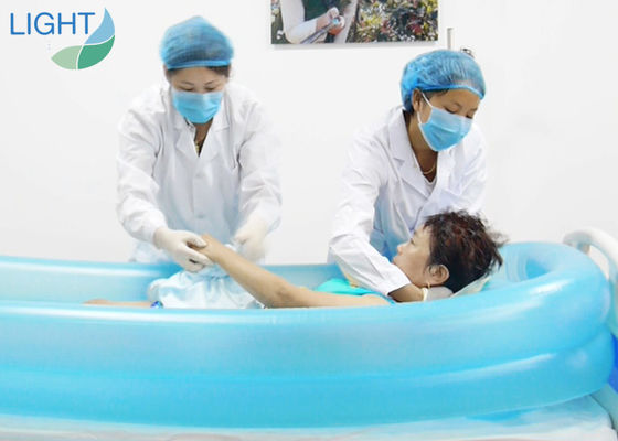 Chargement de batterie de chauffage futé de baignoire gonflable médicale écologique de PVC