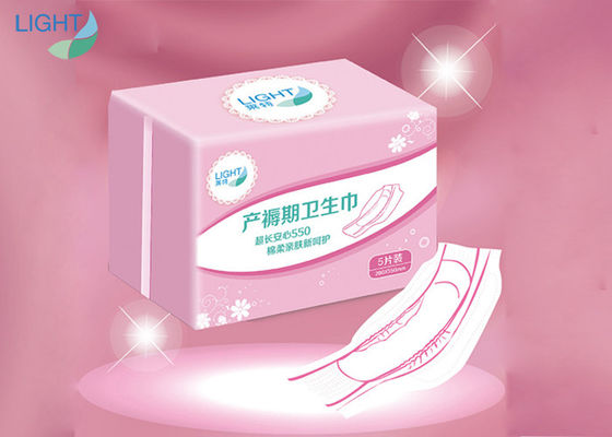 serviettes hygiéniques jetables de 8pcs Puerperium pour des femmes de période menstruelle