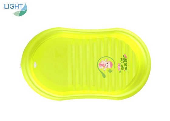 Matériel gonflable libre de PVC de norme européenne de baignoire de bébé de la fonction BPA de musique
