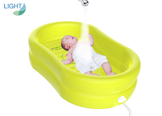 Bassin pliable nouveau-né portatif de douche de baquets gonflables de bébé d'enfant en bas âge de PVC