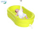 Bassin pliable nouveau-né portatif de douche de baquets gonflables de bébé d'enfant en bas âge de PVC