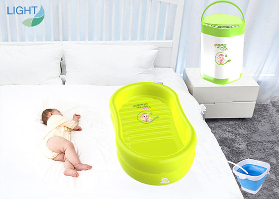 Baquets gonflables non toxiques de bébé de PVC avec de l'eau futé Heater Shower Set