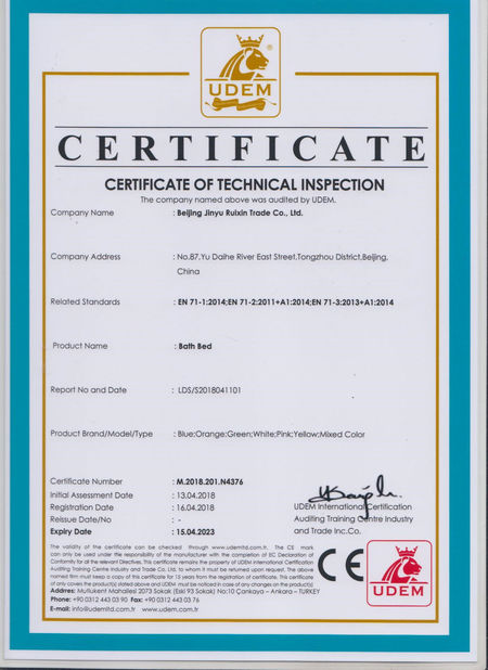 Chine Beijing Jin Yu Rui Xin Trading Co,.Ltd Certifications